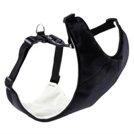 Canine Friendly Car Vest Harness for Dogs in Black