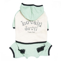 Puppy Angel Lovely Devil Queen Overalls in Mint 42% OFF