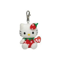 Hello Kitty Red Strawberry Key Clip