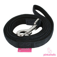 Pinkaholic Silky Leash in Black
