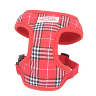 Puppy Angel London Calling Soft Harness in Red