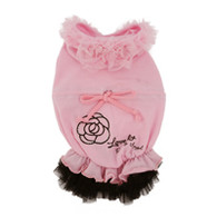 Puppy Angel Comfy Belted Hoodie in Pink 30% OFF