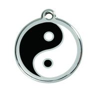 ID Tag for Dogs in Yin Yang in 3 sizes