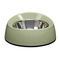 No Spill Melamine Pet Bowls in Small Green