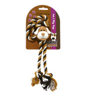 Vinyl Rope Tug Toy for Dogs