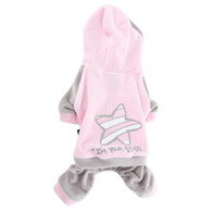 Puppy Angel I'm Your Star Jogging Suit in Pink 50 % OFF