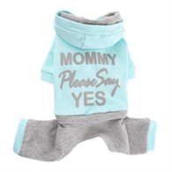 Mommy Yes Tracksuit in Blue in XS 50% off