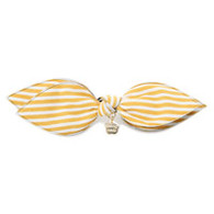 Puppy Angel Double Striped Hair Pin in Yellow