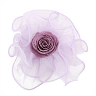 Puppy Angel Big Rose Hair Pin for Dogs in Violet