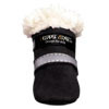 Puppy Angel Paw Dog Suede Shoes in Black