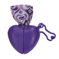 Full of Love Waste Bag Holder in Ultra Violet