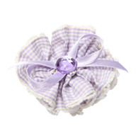 Puppy Angel Picnic Perfect Hairpin in Purple