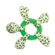Nautical Nubbies Dog Toy in Green Turtle