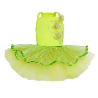 Tinkerbelle Tutu Dress in Neon Lime 25% OFF