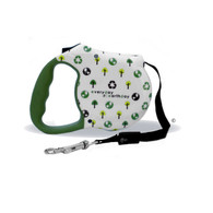 Green Day Retractable Dog Lead in M