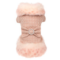 Puppy Angel Marple Millionaire Coat in Pink