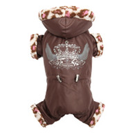 Puppy Angel NEVAL Leopard Padded Bodysuit in Brown