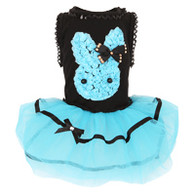 Puppy Angel Hunny Bunny Dress in Blue