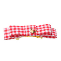 Puppy Angel Picnic Princess Hairpin in Red