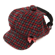 Puppy Angel Hunting Cap in Red