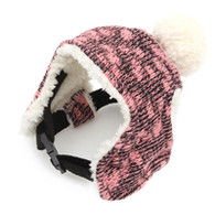 Puppy Angel Eskimo Dog Hat in Pink