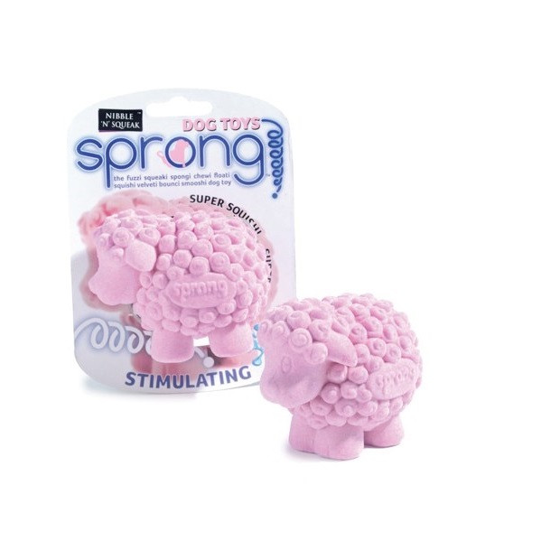 sprong dog toy