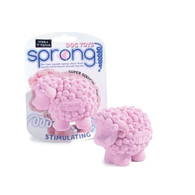 Sprong Dog Toy in Pink Lamb