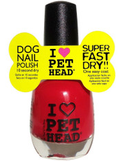 Pet Head Nail Polish in Love Red