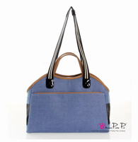 Pretty Pet Tote Carrier Bag in Blue