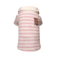 Puppy Angel Polo Shirt in Pink
