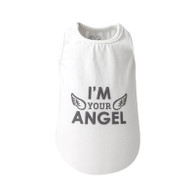 My Puppy Angel T Shirt in Ivory