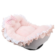 Egg Cushion Bed in Pink in L