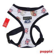 Puppia Britannia Harness in Navy