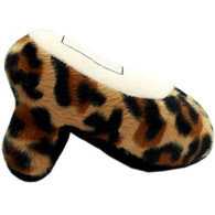 High Heel Squeaky Pet Toy in Leopard