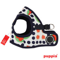 Puppia Blossom Jacket Harness in Navy