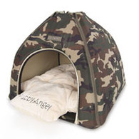 Puppy Angel Military Camp House in Camo