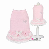 Pretty Pet Baby Dress in Pink Bubbles