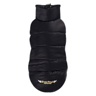 Super Light Dog Winter Padding Vest in Black