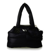 Love Down Padding Pet Carrier in Black