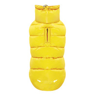 Snap Padding Vest in Yellow