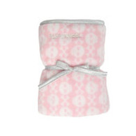 Puppy Angel Pirate Blanket in Pink