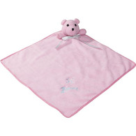 Snuggle Bear Puppy Blanket in Pink