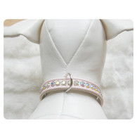 Jackie O Single Row Collars in Baby Pink