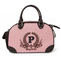 Puppy Angel Laurelled Unique Carrier in Pink