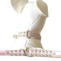 Charlotte Row Collars in Baby Pink