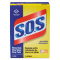 S.O.S Steel Wool Soap Pad 12-15ct/case 