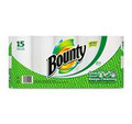 Bounty Perforated Roll Towel Towels, White, 48 towel/roll, 15 rolls/case