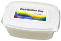 Distribution Tray with Removeable Lid  2.3 Quart Container , 6/case