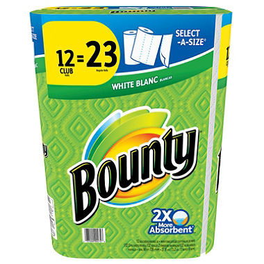 Bounty, Mega Roll, Towel, Kitchen Towel, 12 Pack,