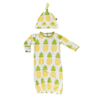 Kickee Pants Meadow Toucan Layette and Gown Take Me Home Set